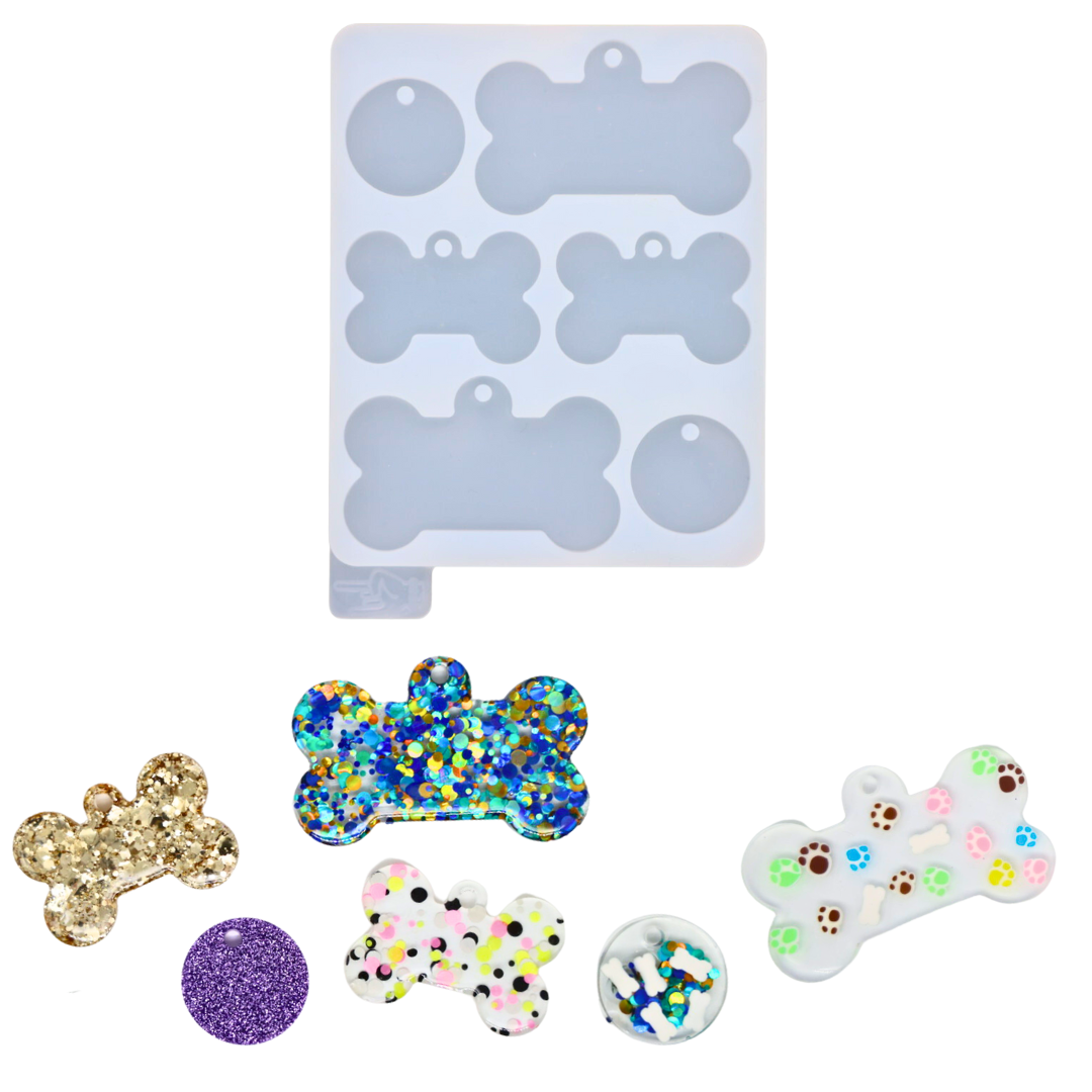 Keychain Molds for Epoxy and UV Resin Art - Resin Rockers